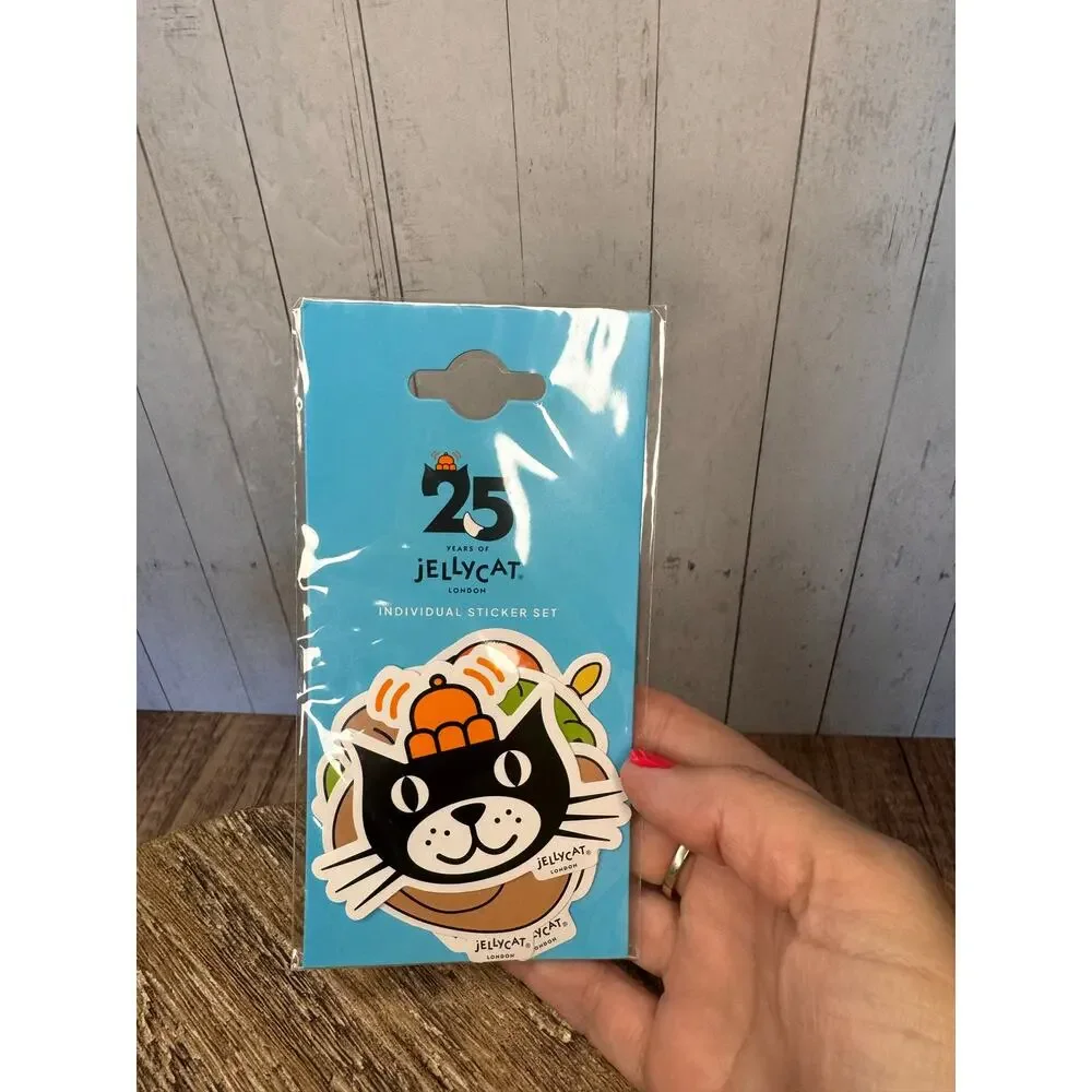 Jellycat STICKERS NEW Jellycat 25th Anniversary Sticker Pack NEW! Collectibles